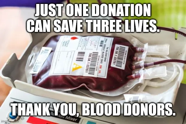 donate blood meme examples